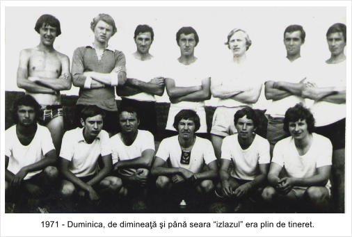 1971 - Duminica, de diminea�� �i p�n� seara �izlazul� era plin de tineret.